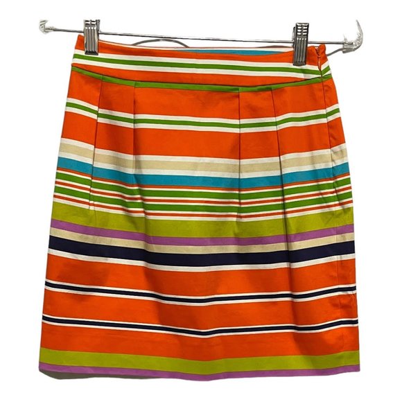Kate Spade Size 0 Multi-Color Striped Pencil Skirt - Picture 3 of 7